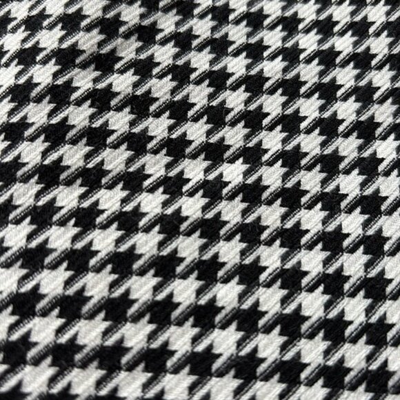 Steve Madden Classic Black and White Houndstooth Womens Blazer - Picture 6 of 10